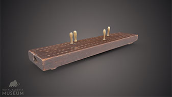 photo of cribbage board