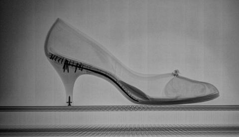 a high-heel shoe