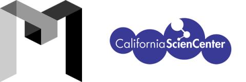 Museum Partners logo with California ScienCenter logo