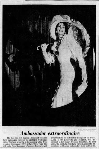 Ambassador extraordinaire newclipping from Edmonton Journal