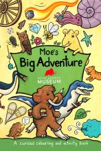 Moe's Big Adventure colouring book